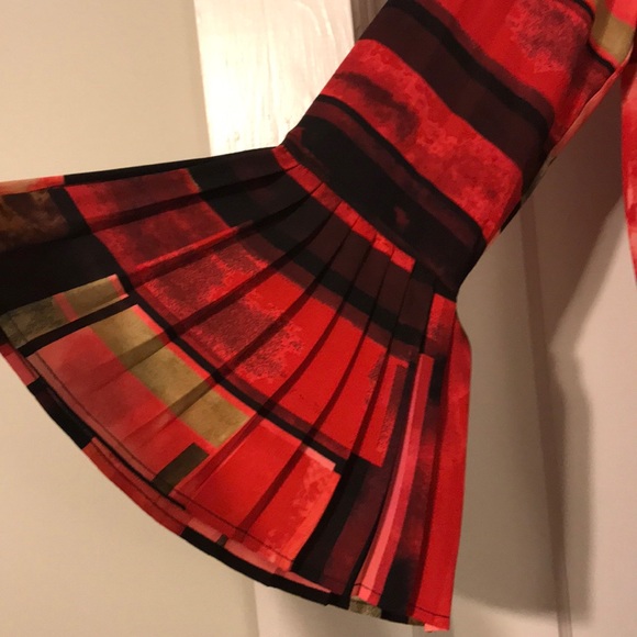 Rafaella printed bell sleeve tunic size 6 NWT - Picture 5 of 8